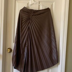 House of Harlow 1960 Chocolate A-Line Skirt